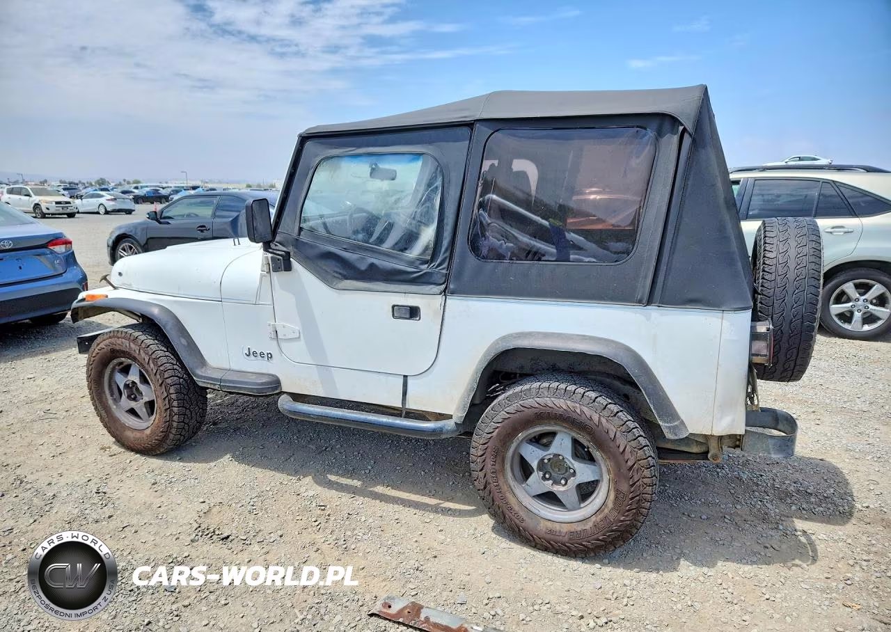 1993 Jeep Wrangler - Yj S VIN:1J4FY19P3PP219989 - 2