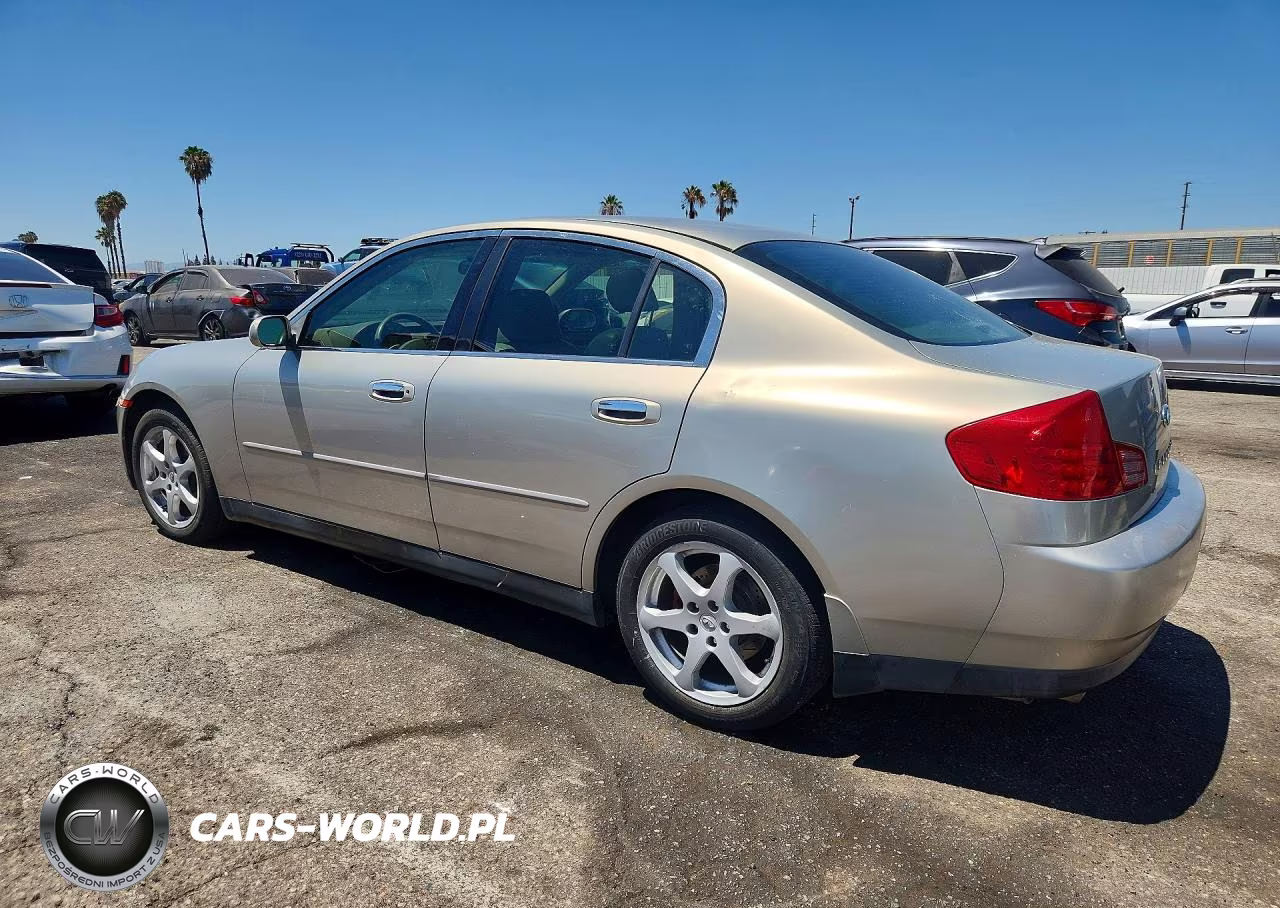 2004 Infiniti G35 Base VIN:JNKCV51E14M619564 - 2