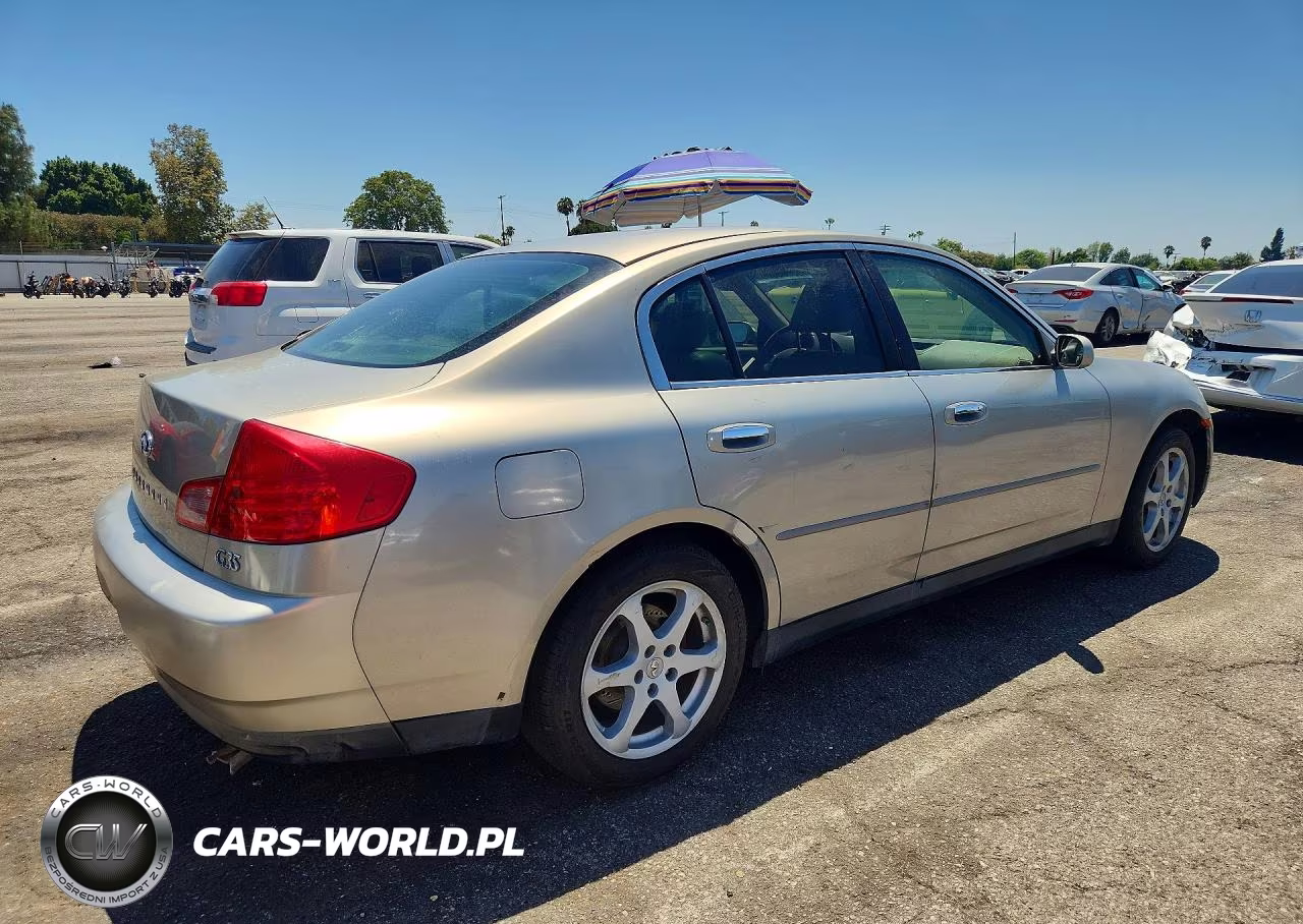 2004 Infiniti G35 Base VIN:JNKCV51E14M619564 - 3