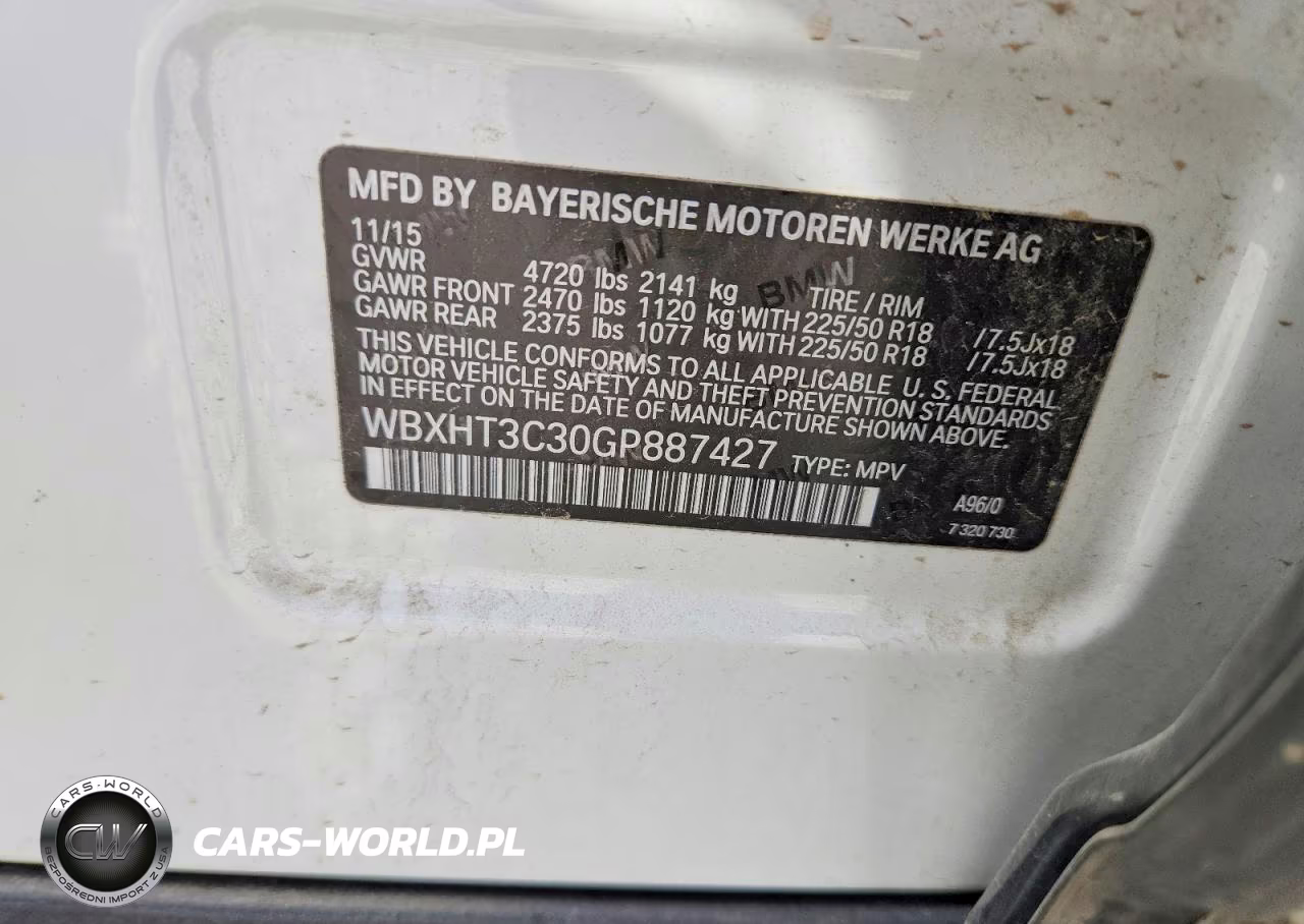 2016 BMW X1 xDrive28I VIN:WBXHT3C30GP887427 - 13