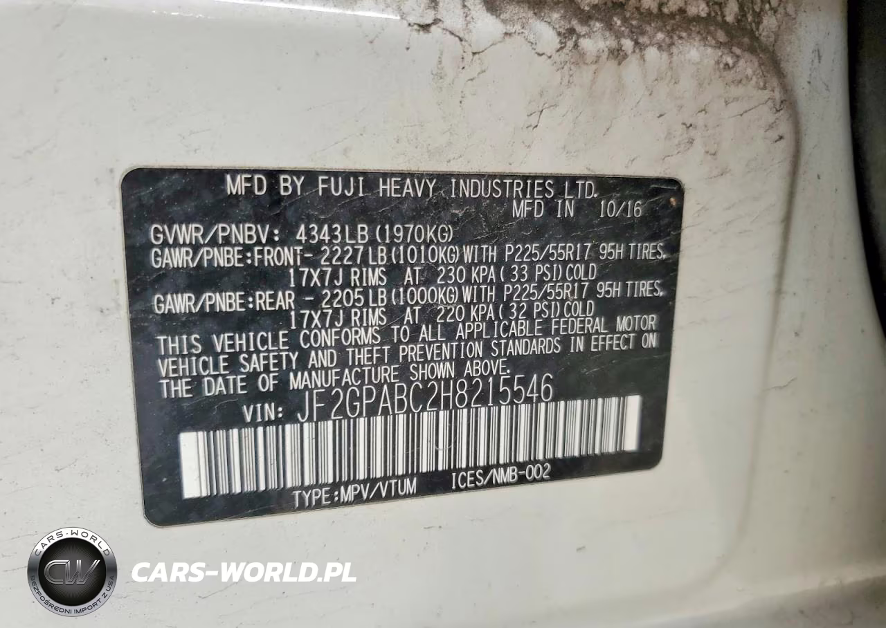 2017 Subaru Crosstrek Premium VIN:JF2GPABC2H8215546 - 12