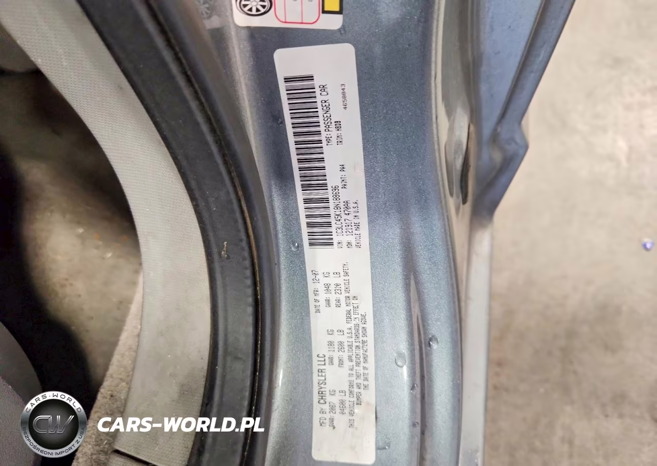 2008 Chrysler Sebring VIN:1C3LC45K18N188696 - 12