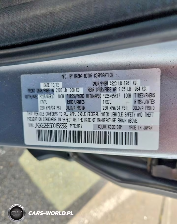 2013 Mazda Cx-5 Sport VIN:JM3KE2BE6D0158399 - 12