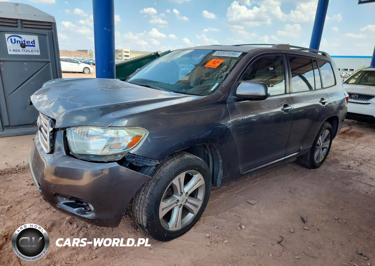 2008 Toyota Highlander Sport – zdjęcie 1 z 13