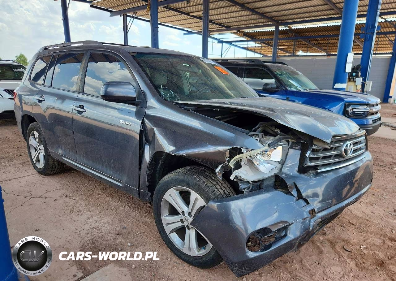 2008 Toyota Highlander Sport VIN:JTEES43A482042811 - 4