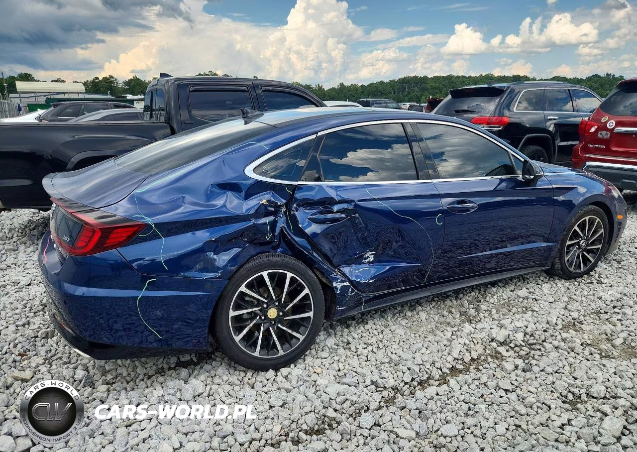 2020 Hyundai Sonata Sel Plus VIN:5NPEJ4J22LH041392 - 3