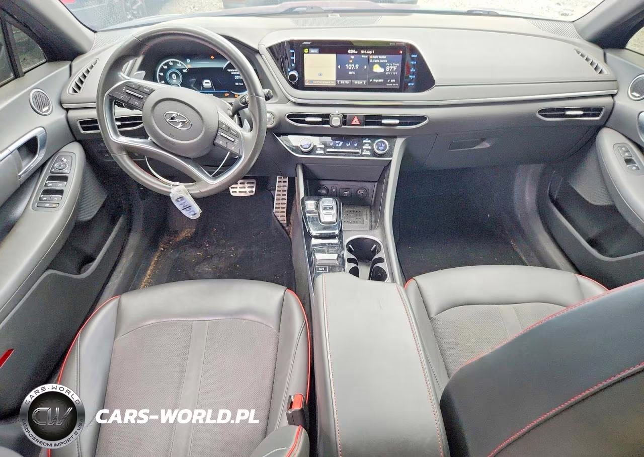 2020 Hyundai Sonata Sel Plus VIN:5NPEJ4J22LH041392 - 8