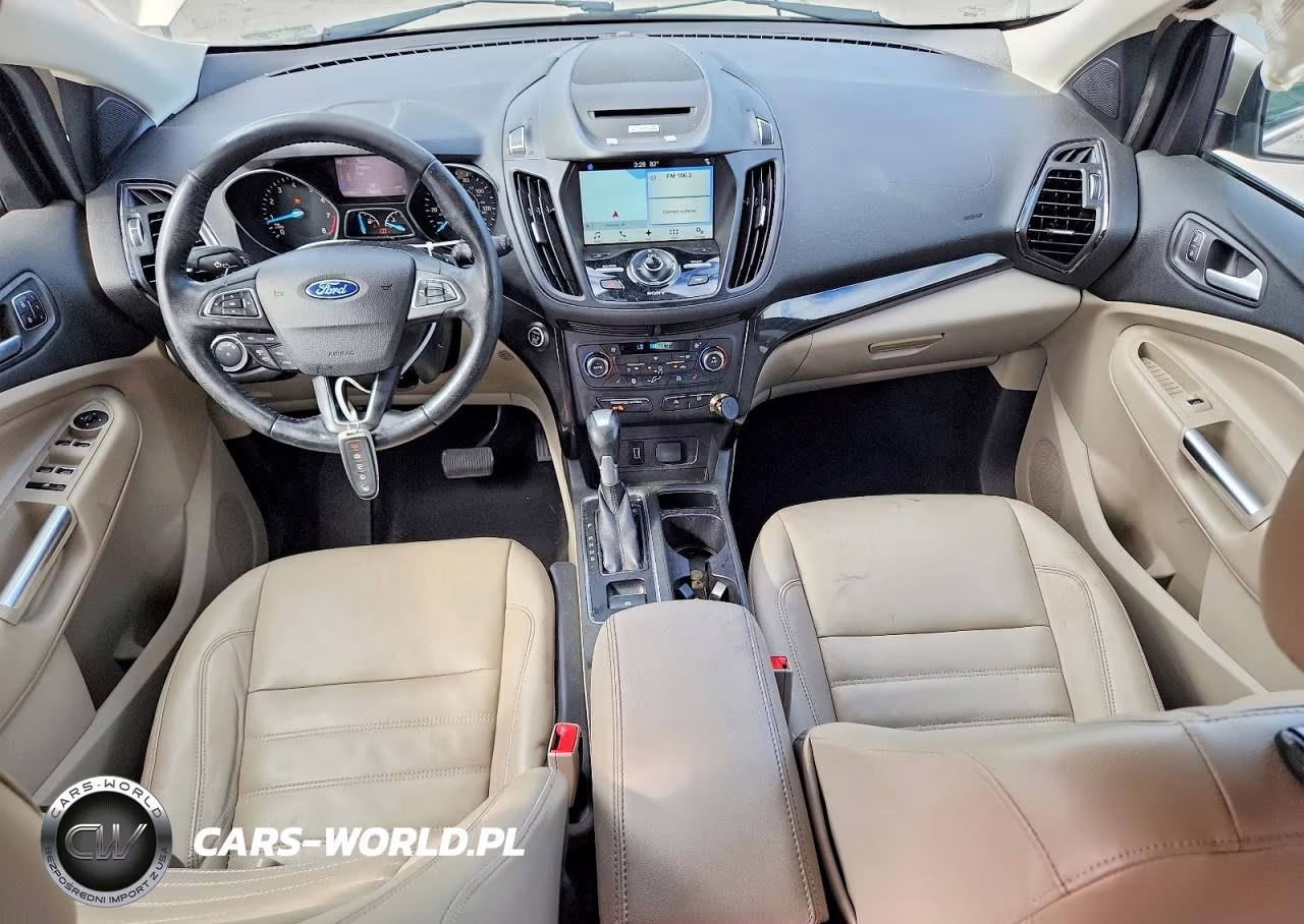 2017 Ford Escape Titanium VIN:1FMCU0JD9HUD90373 - 8