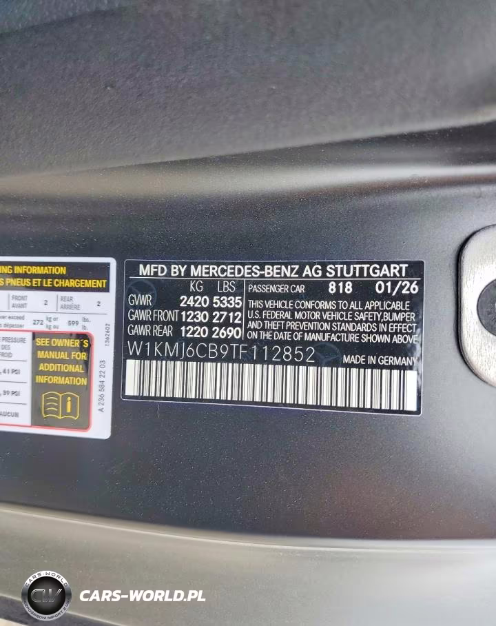 2026 Mercedes-Benz Cle Amg 53 4Matic VIN:W1KMJ6CB9TF112852 - 12
