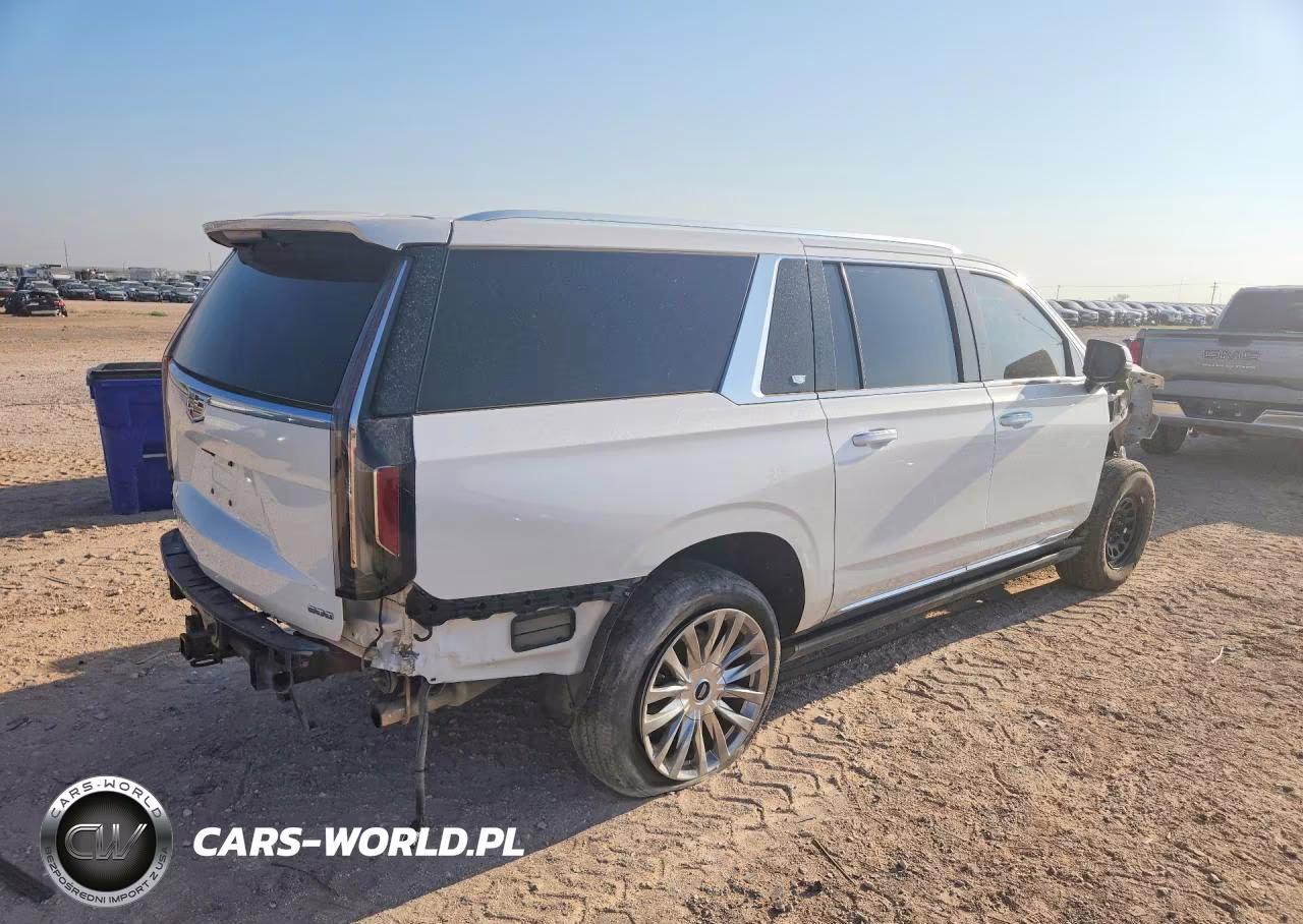2022 Cadillac Escalade Esv Premium Luxury VIN:1GYS4LKL7NR172867 - 3