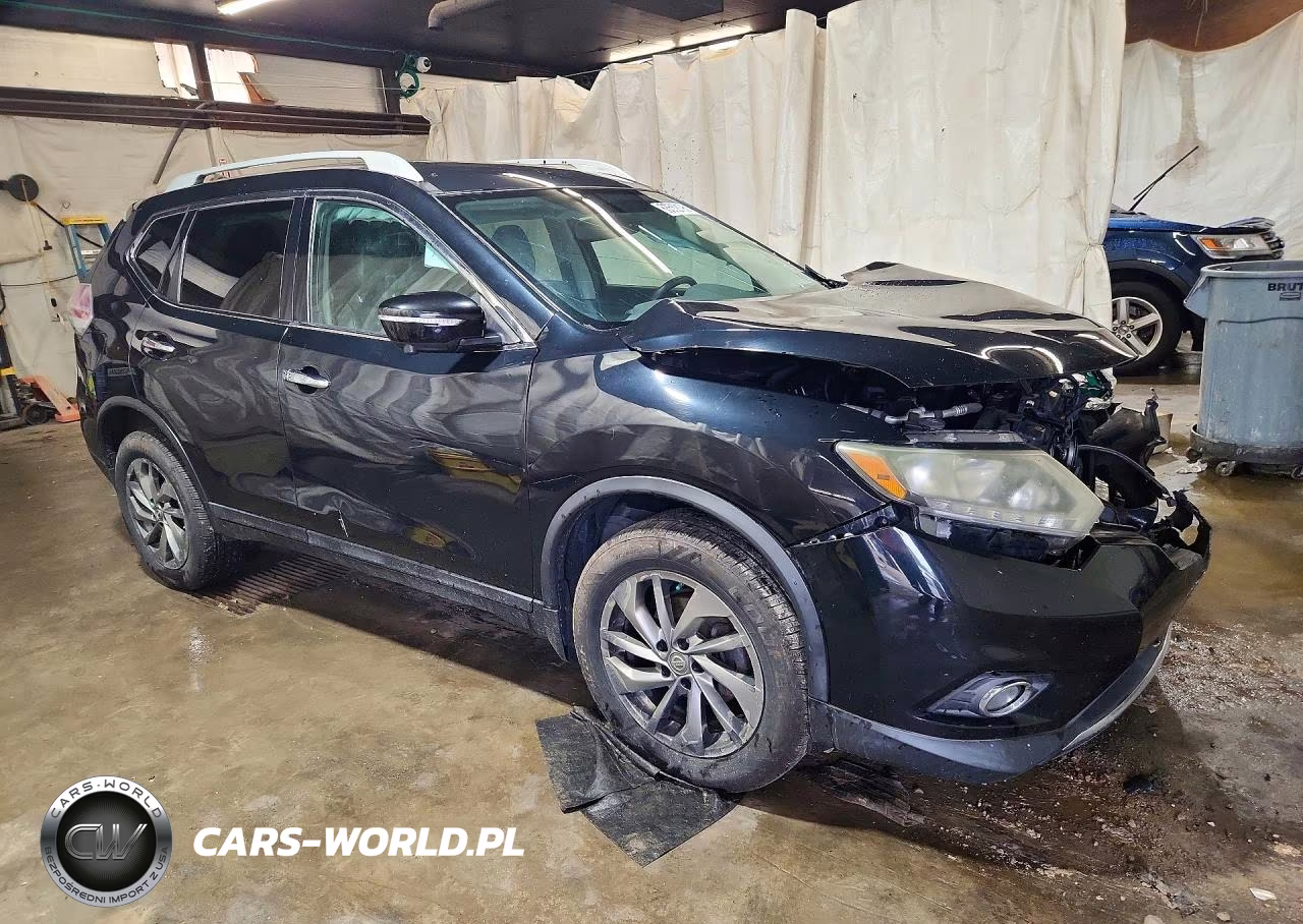 2015 Nissan Rogue Sl VIN:5N1AT2MV5FC849573 - 4