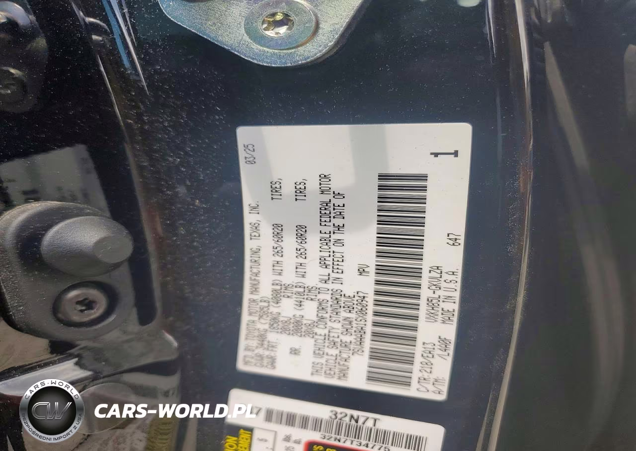 2025 Toyota Sequoia Limited VIN:7SVAAABA1SX060947 - 13