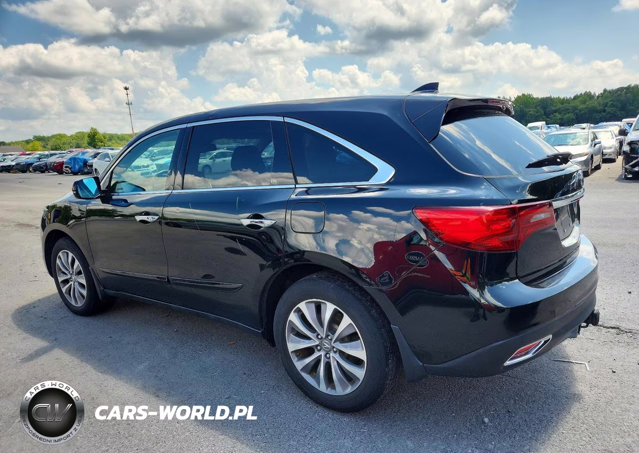 2015 Acura Mdx Technology VIN:5FRYD4H42FB004663 - 2
