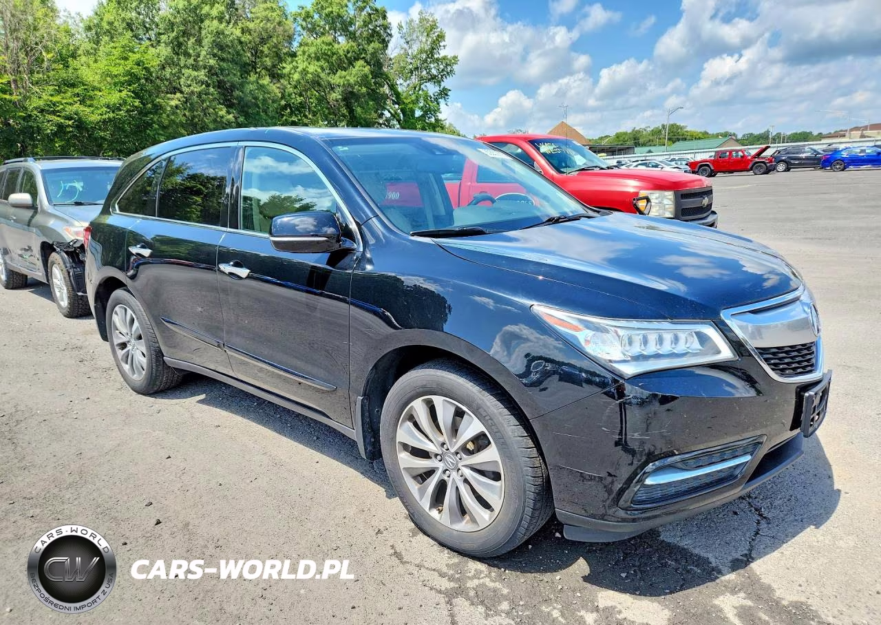 2015 Acura Mdx Technology VIN:5FRYD4H42FB004663 - 4