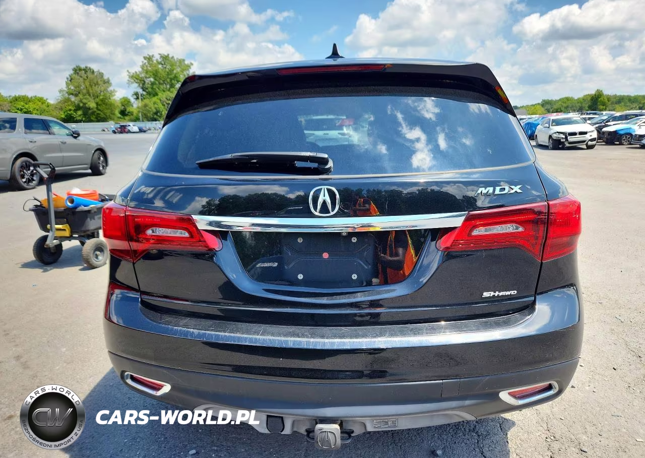 2015 Acura Mdx Technology VIN:5FRYD4H42FB004663 - 6