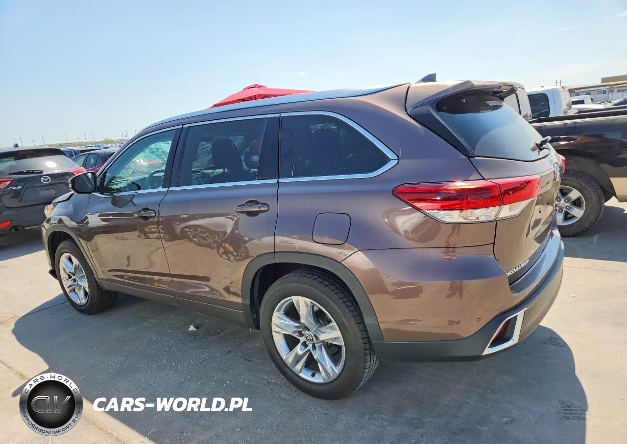 2019 Toyota Highlander Limited VIN:5TDYZRFH7KS368640 - 2