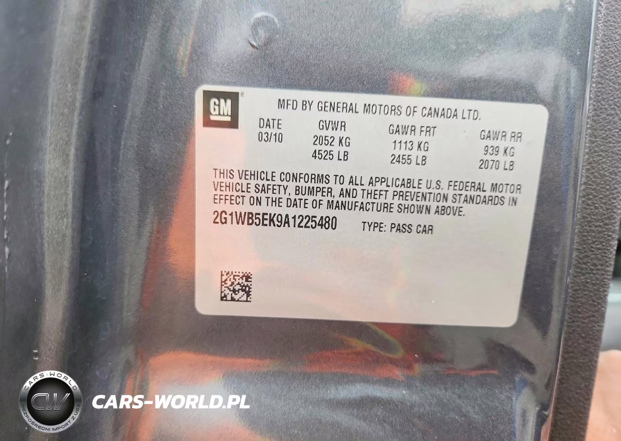 2010 Chevrolet Impala Lt VIN:2G1WB5EK9A1225480 - 12