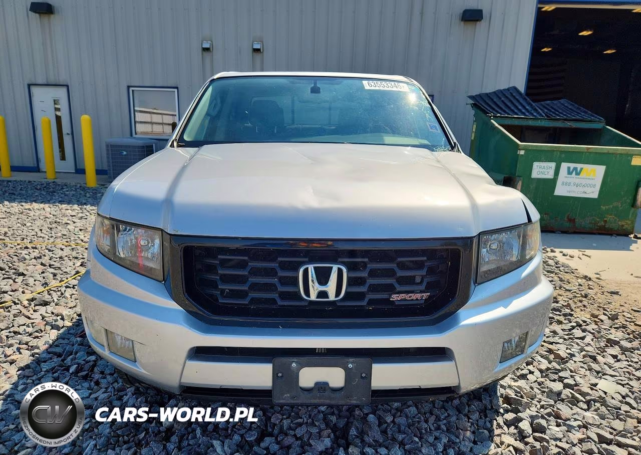 2013 Honda Ridgeline Sport VIN:5FPYK1F76DB009629 - 5