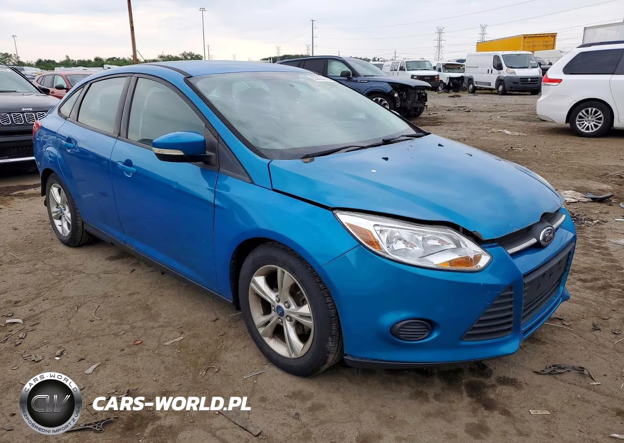 2014 Ford Focus Se VIN:1FADP3F29EL224385 - 4