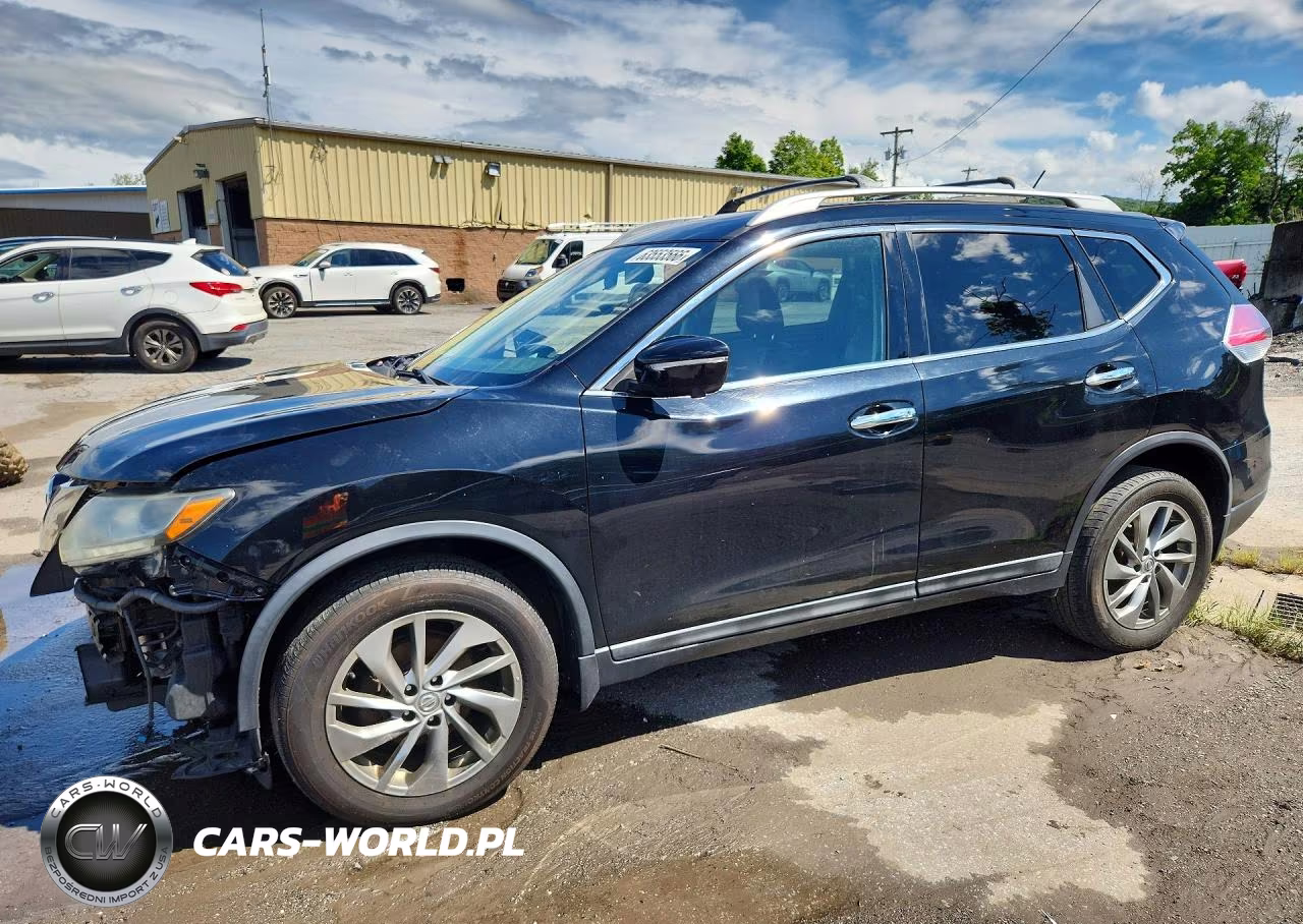 2015 Nissan Rogue Sl VIN:5N1AT2MV8FC901634 - 1