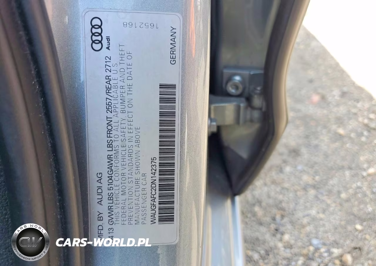 2013 Audi A6 Premium Plus VIN:WAUGFAFC2DN142375 - 12