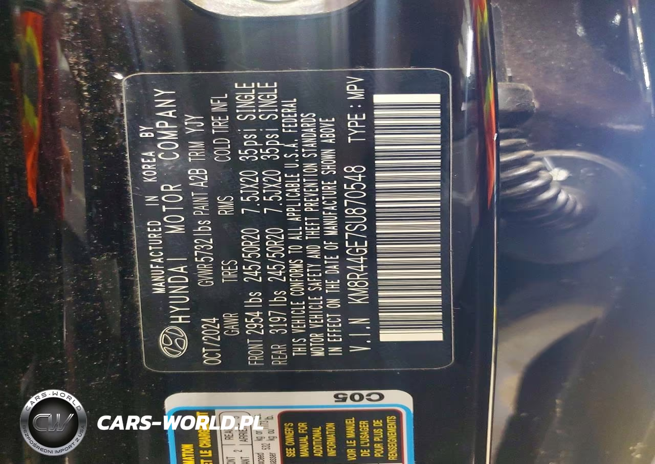 2025 Hyundai Palisade Sel Premium VIN:KM8R44GE7SU870548 - 13