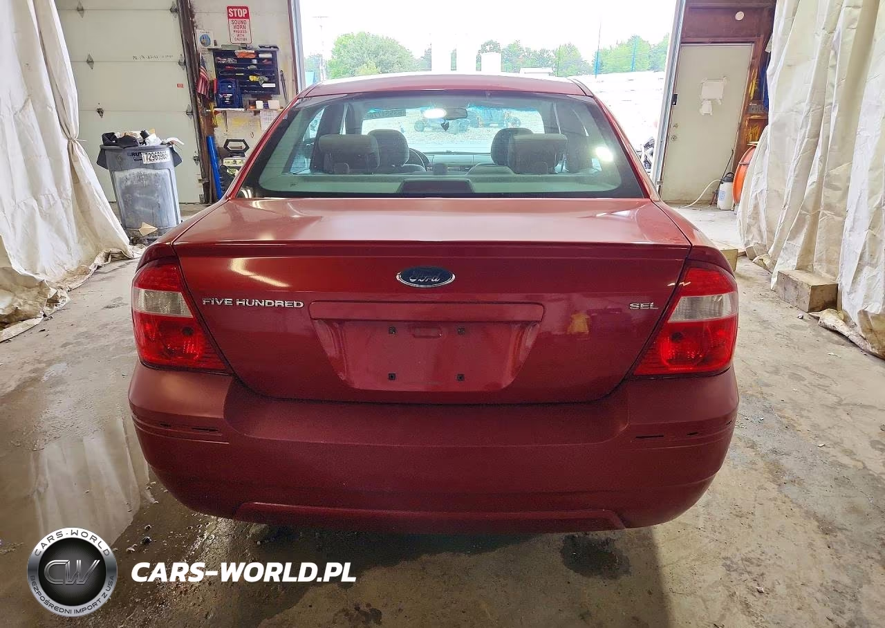 2005 Ford Five Hundred Sel VIN:1FAFP24185G113249 - 6