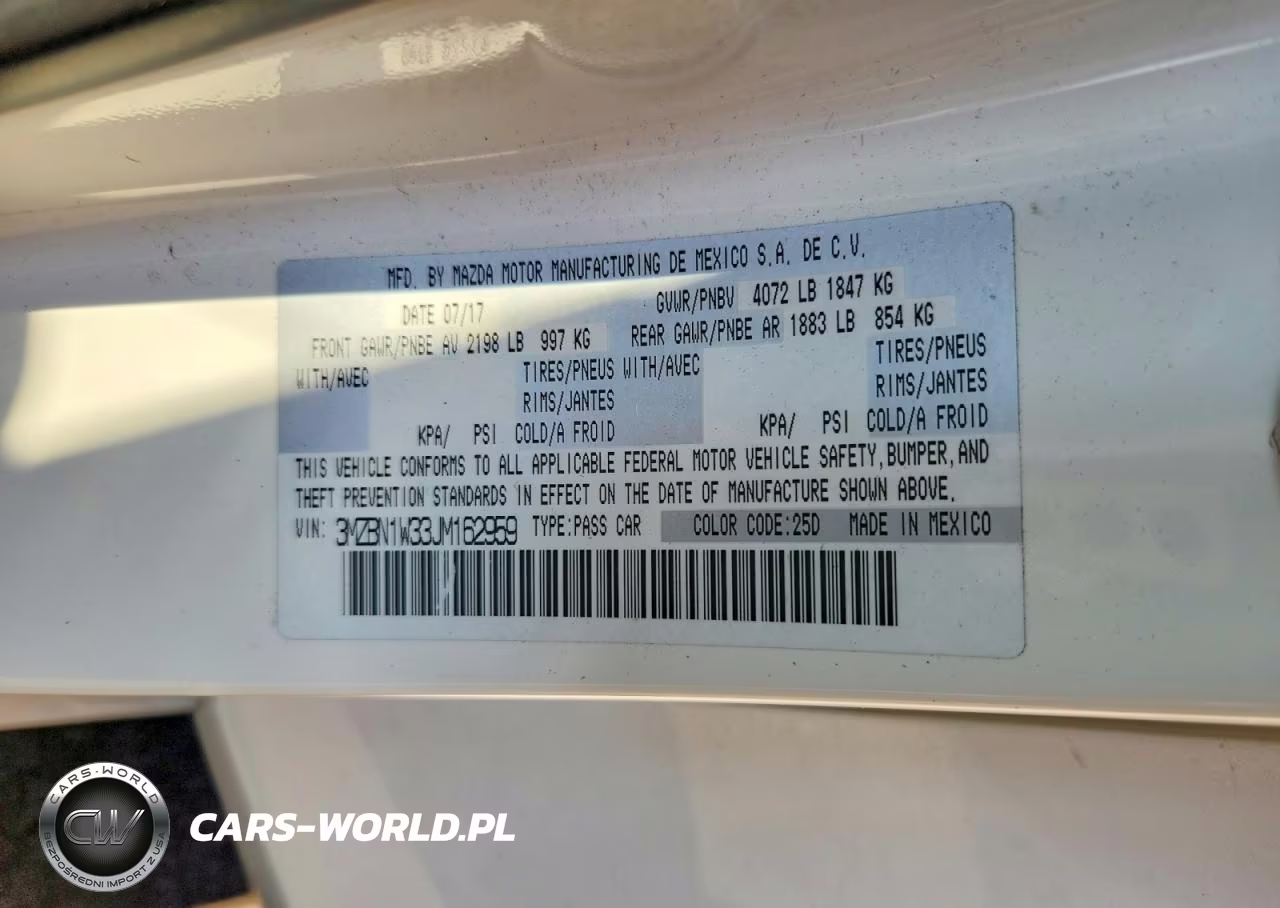 2018 Mazda 3 Grand Touring VIN:3MZBN1W33JM162959 - 13