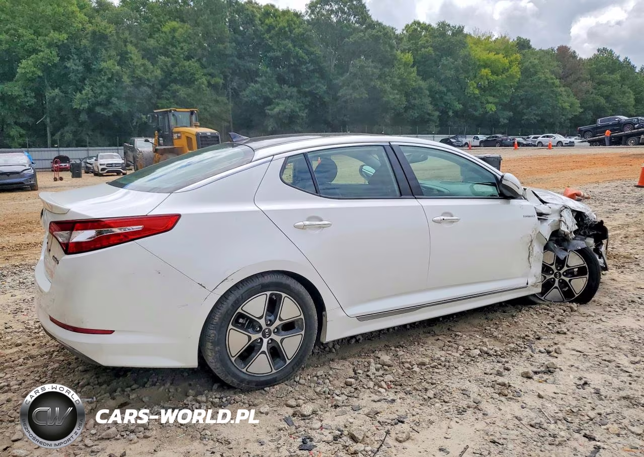 2013 Kia Optima Hybrid VIN:KNAGM4AD6D5059829 - 3
