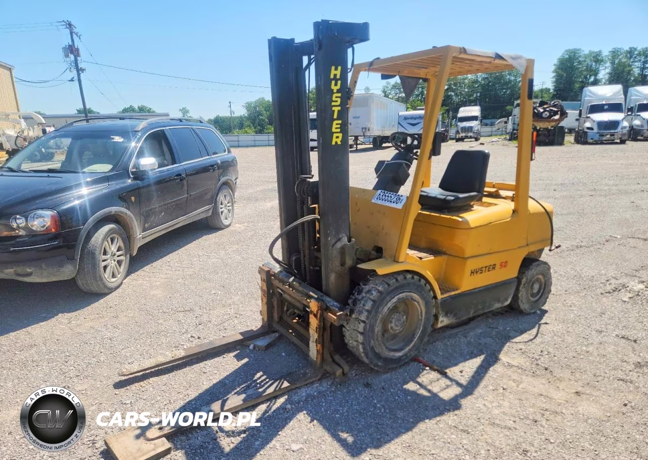 1989 Hyst 50 Forklift VIN:N0V1N000063555236 - 2