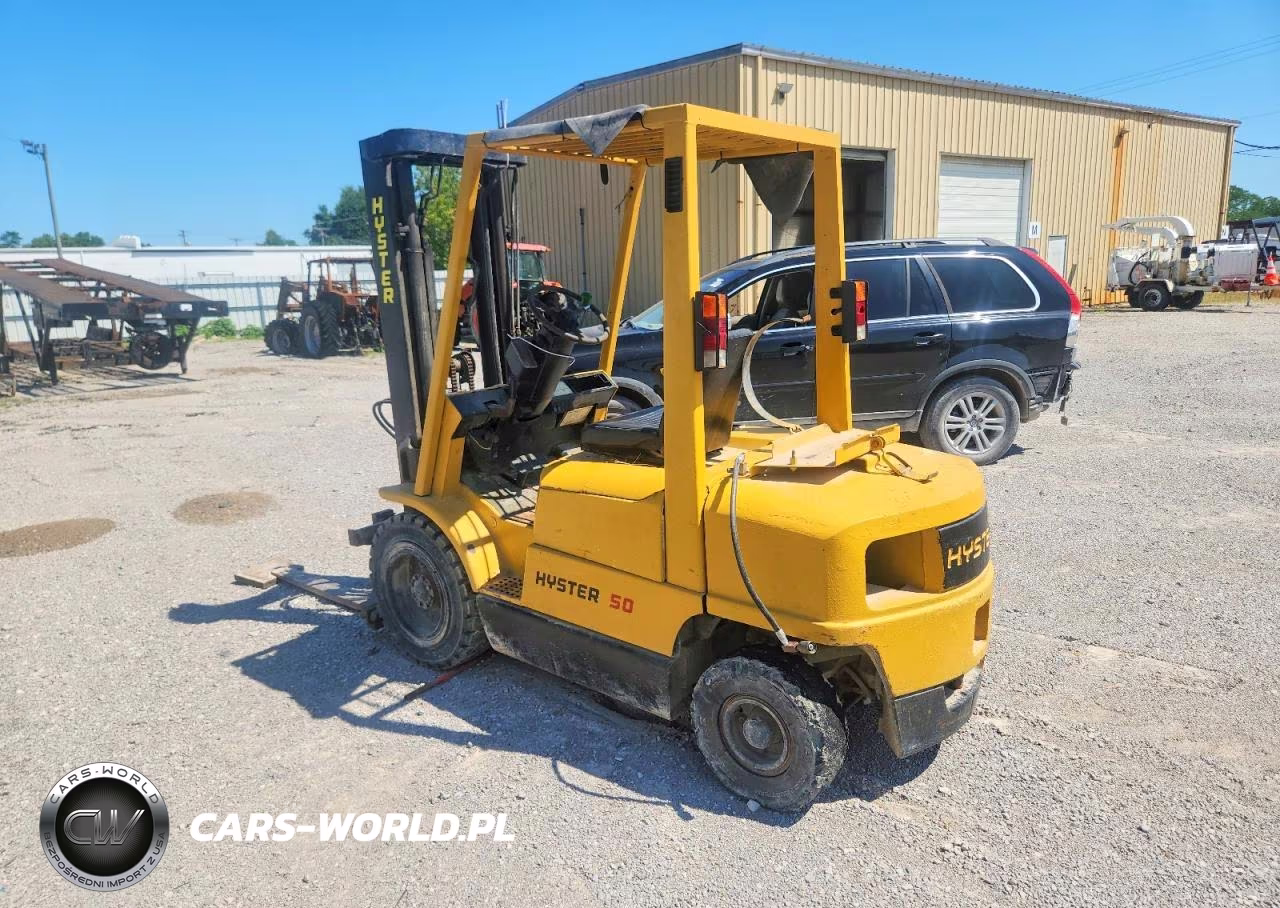 1989 Hyst 50 Forklift VIN:N0V1N000063555236 - 3
