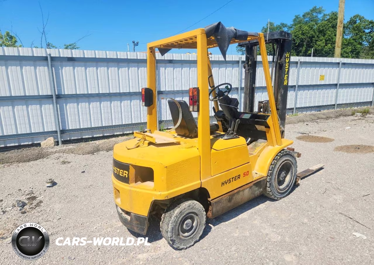 1989 Hyst 50 Forklift VIN:N0V1N000063555236 - 4