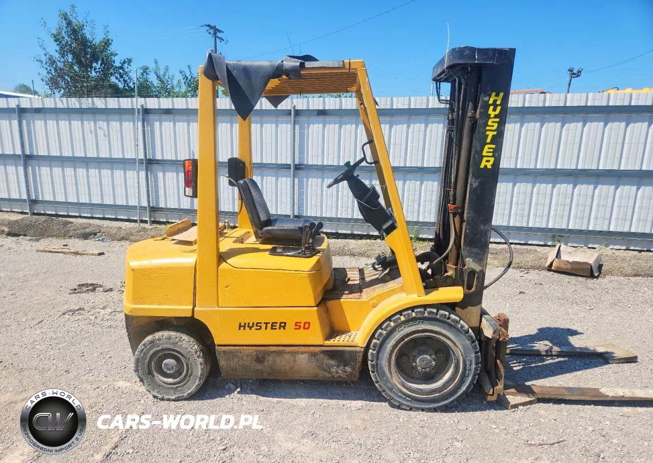1989 Hyst 50 Forklift VIN:N0V1N000063555236 - 9