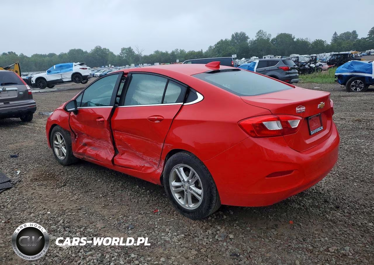 2016 Chevrolet Cruze Lt VIN:1G1BE5SM2G7297712 - 2