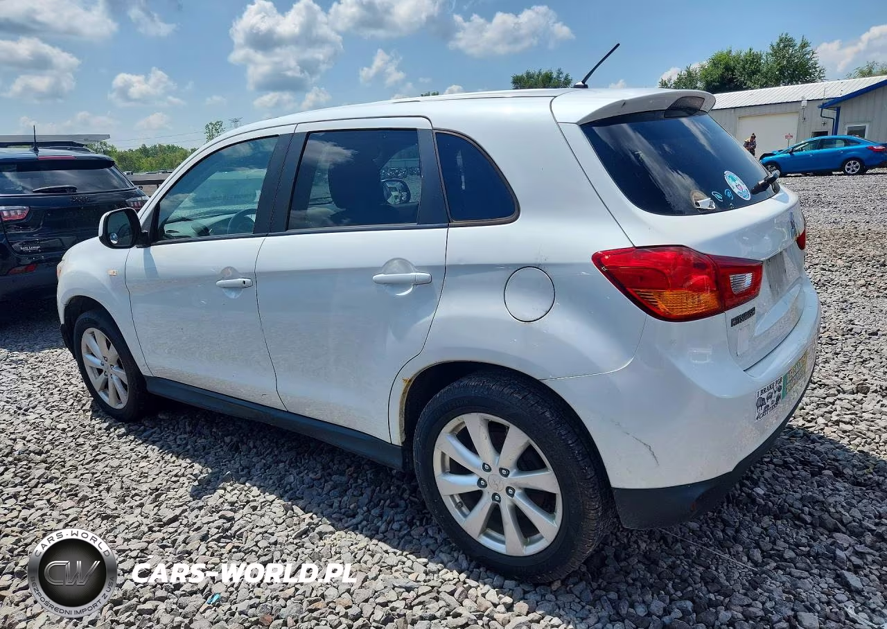 2013 Mitsubishi Outlander Sport Es VIN:4A4AP3AU0DE010614 - 2