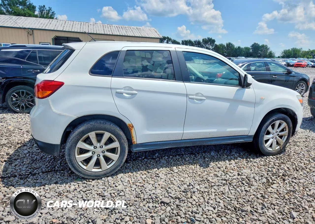 2013 Mitsubishi Outlander Sport Es VIN:4A4AP3AU0DE010614 - 3