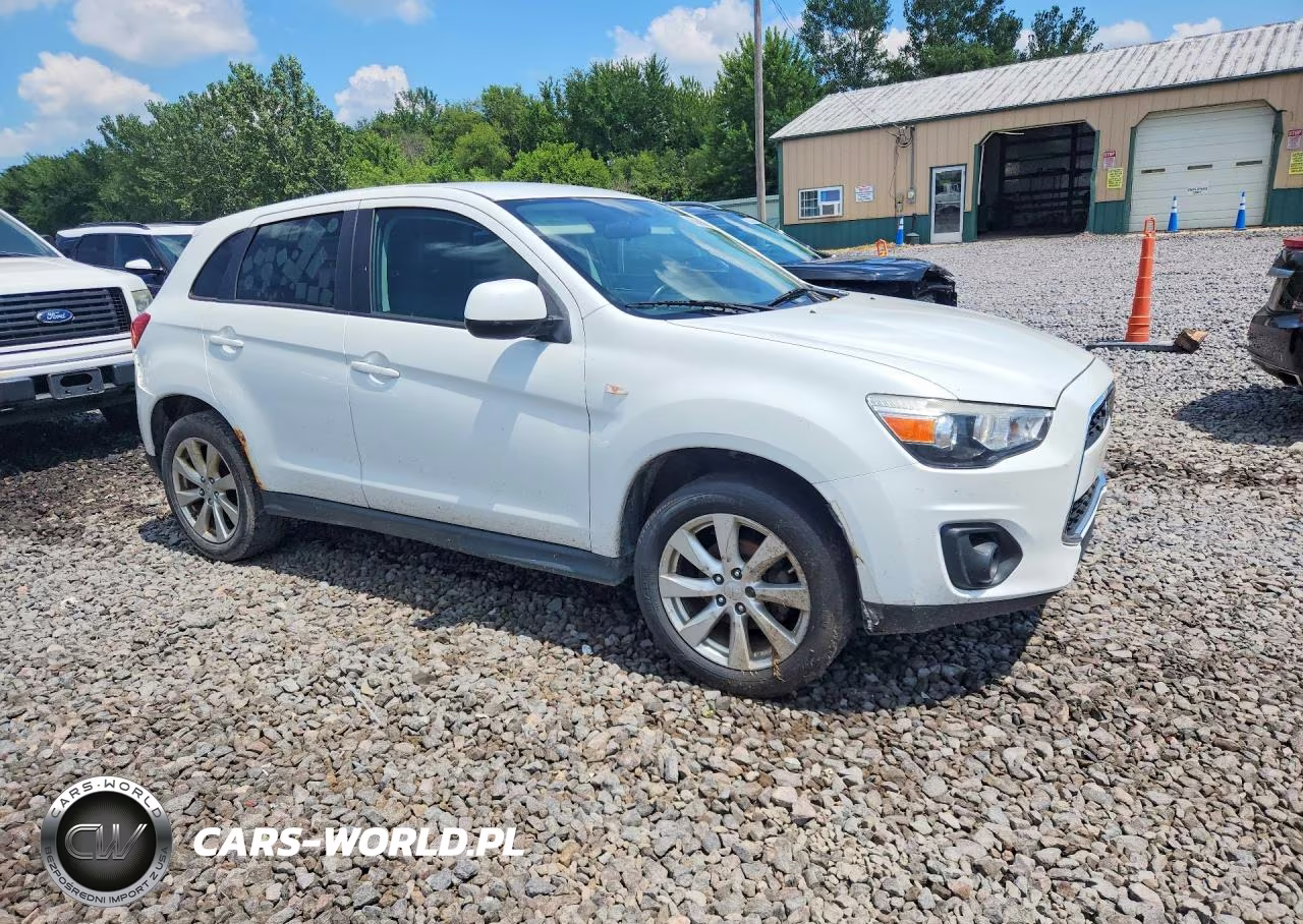 2013 Mitsubishi Outlander Sport Es VIN:4A4AP3AU0DE010614 - 4