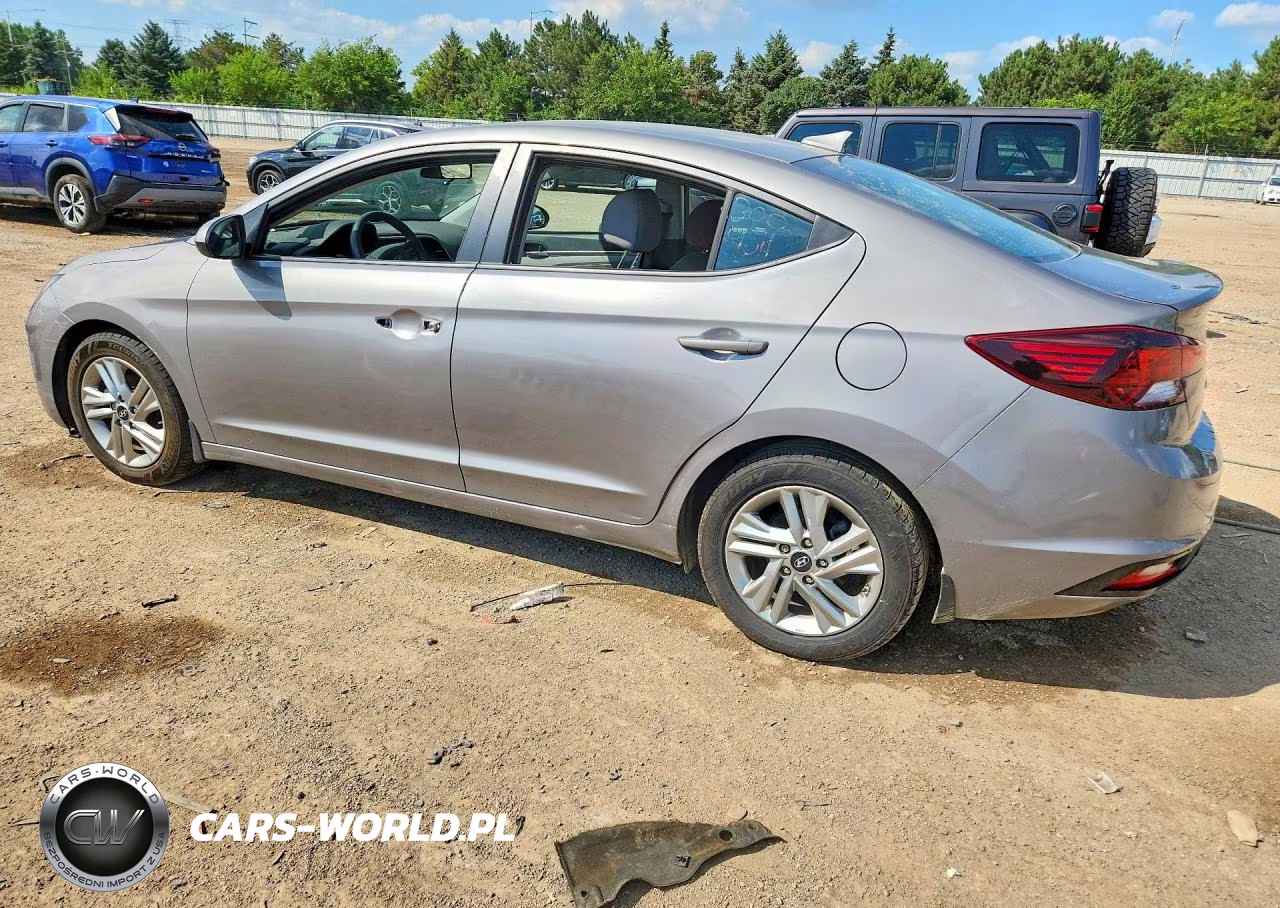 2020 Hyundai Elantra Sel VIN:KMHD84LF7LU022698 - 2