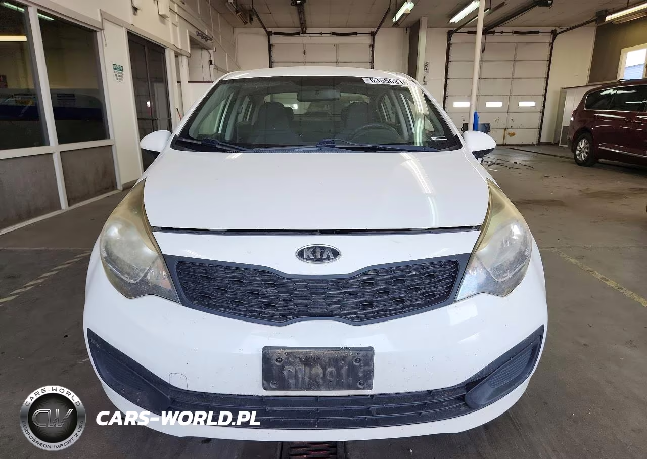 2012 Kia Rio Lx VIN:KNADM4A30C6033584 - 5