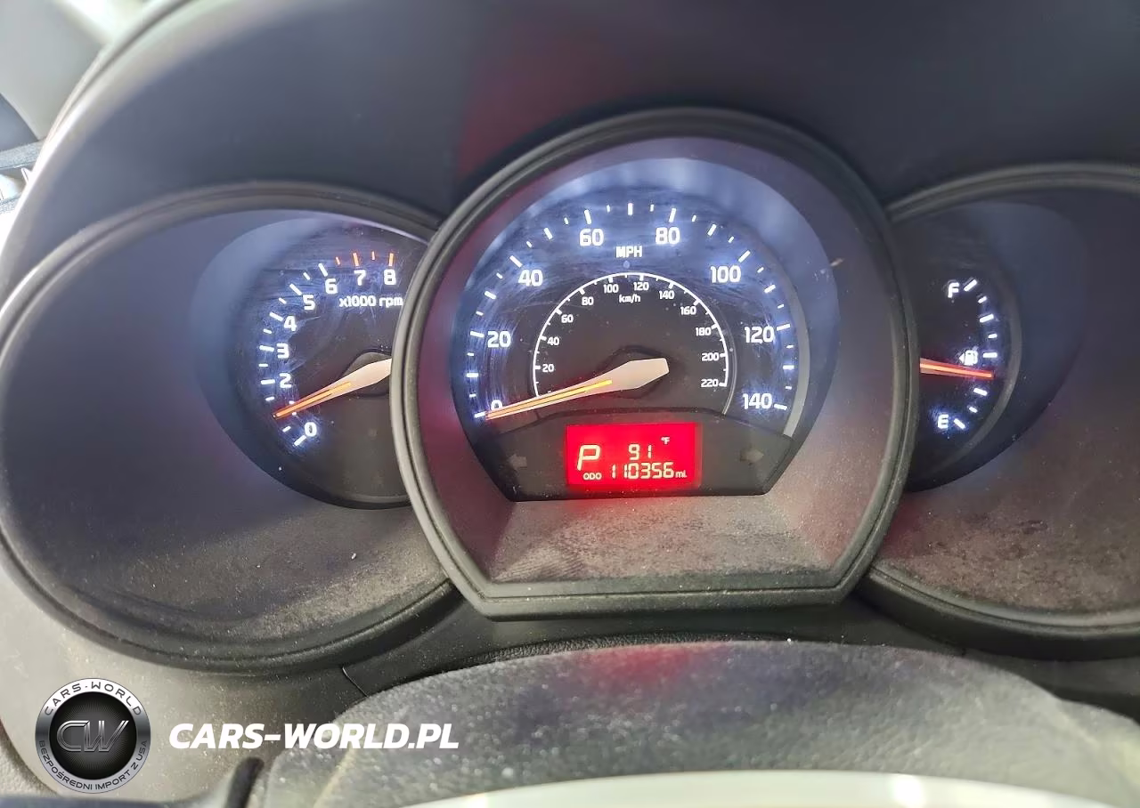 2012 Kia Rio Lx VIN:KNADM4A30C6033584 - 9