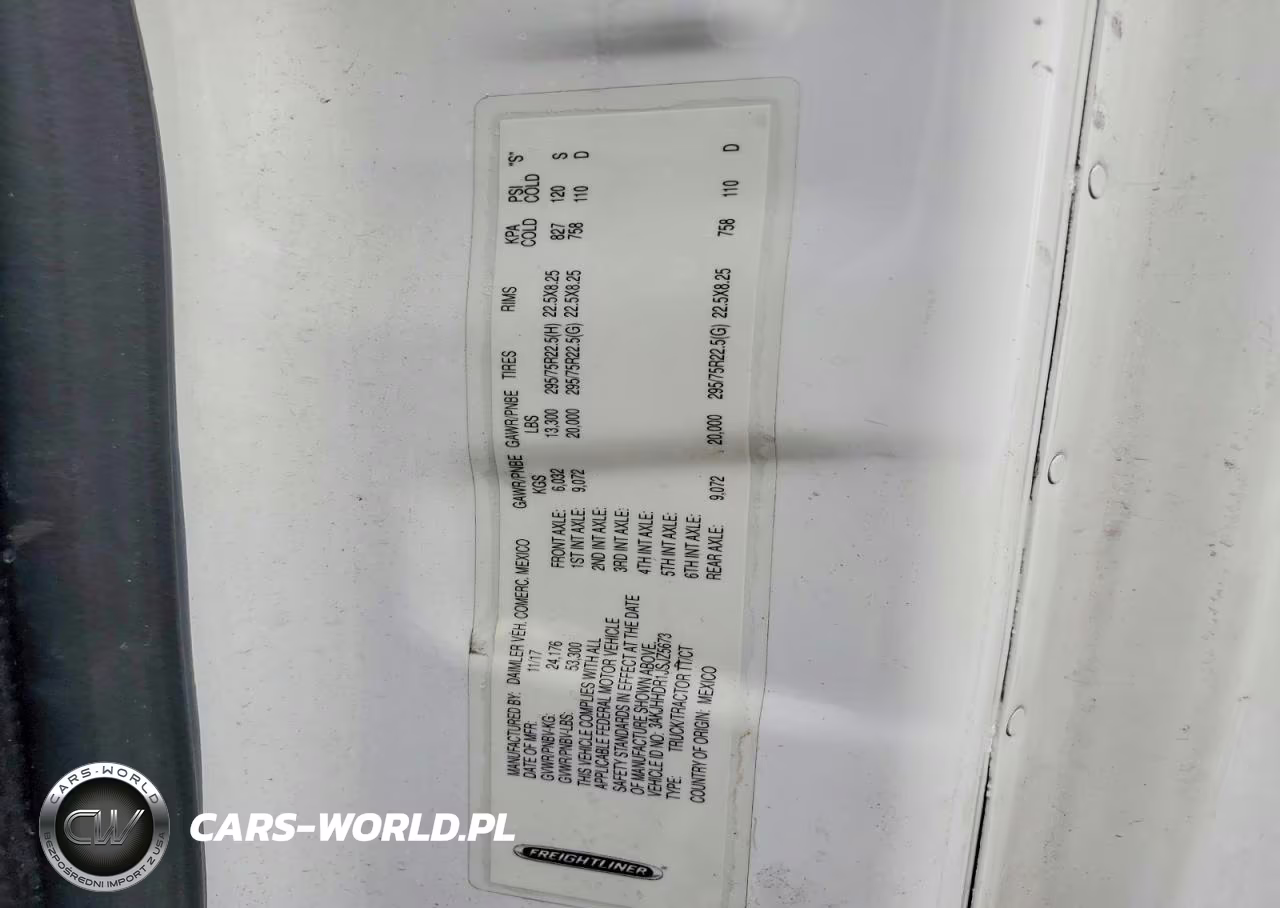 2018 Freightliner Cascadia 126 VIN:3AKJHHDR1JSJZ5673 - 12