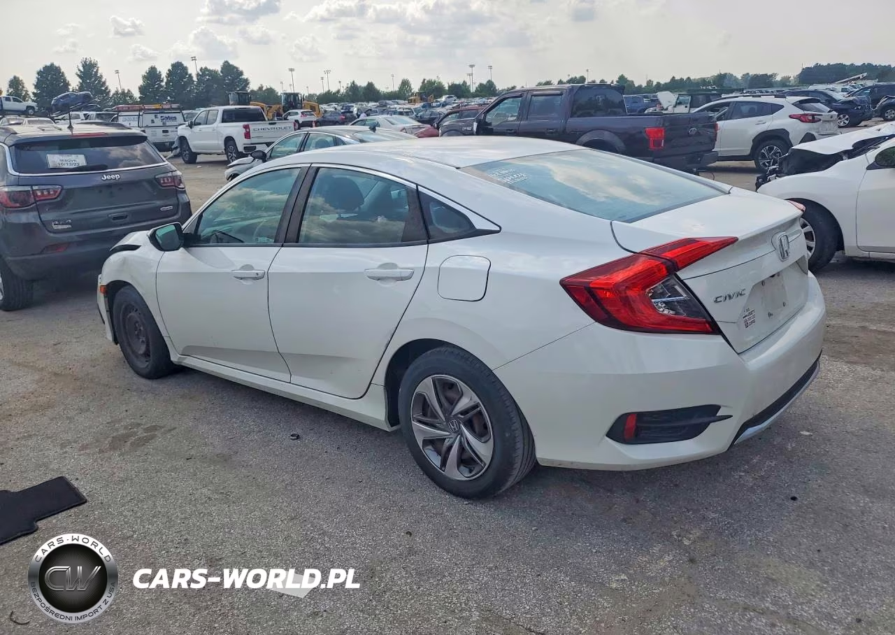 2019 Honda Civic Lx VIN:2HGFC2F64KH517178 - 2