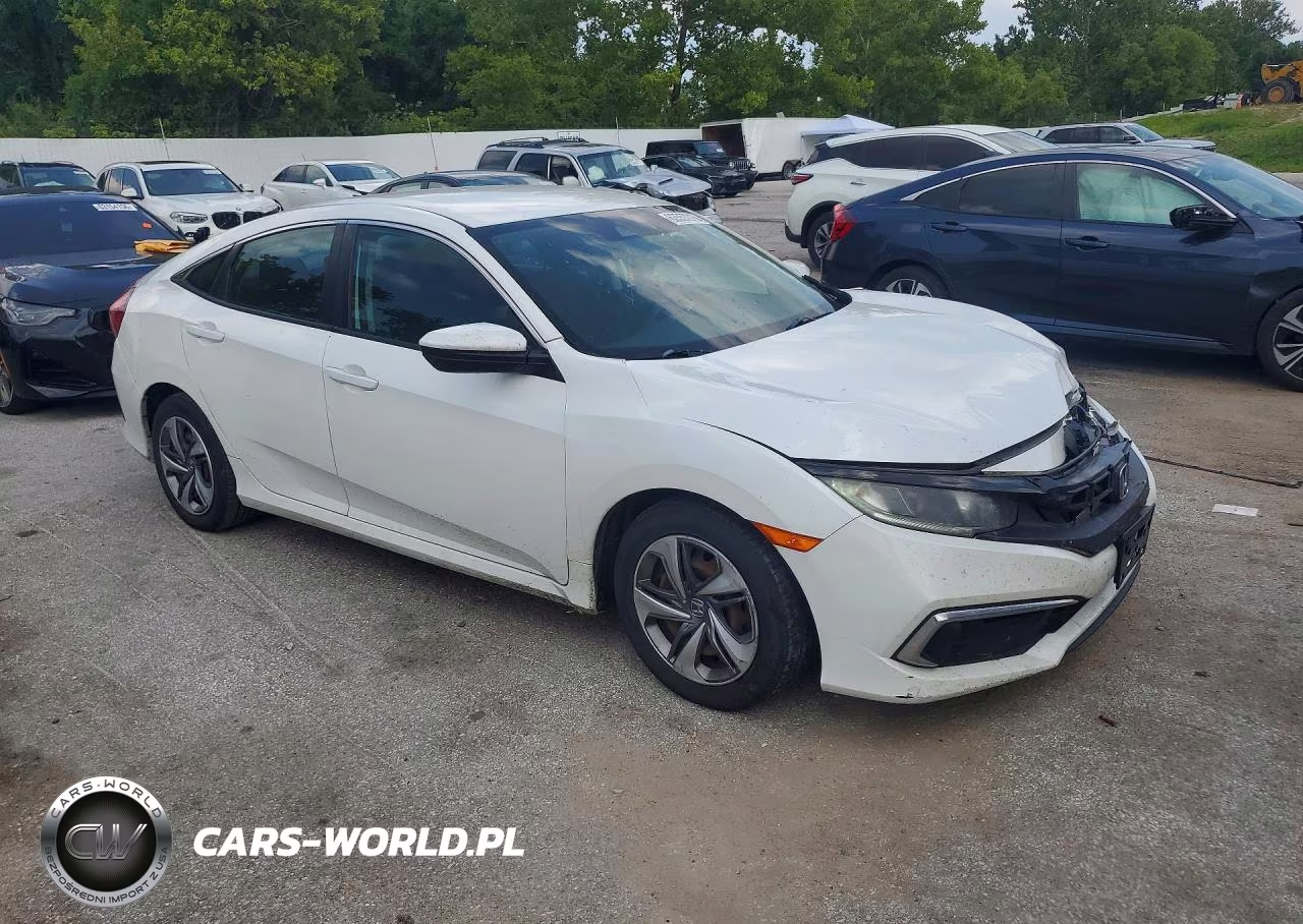 2019 Honda Civic Lx VIN:2HGFC2F64KH517178 - 4