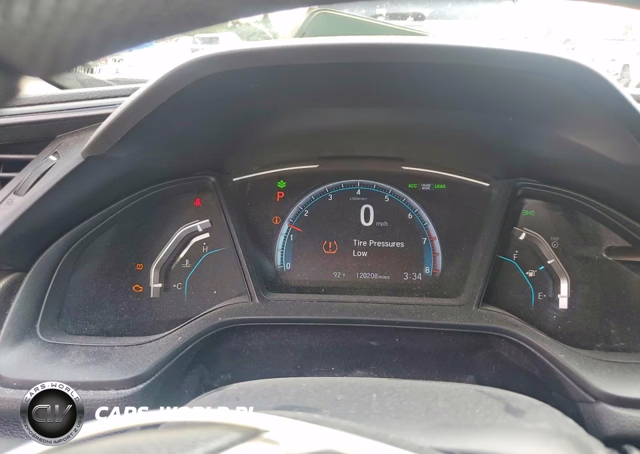 2019 Honda Civic Lx VIN:2HGFC2F64KH517178 - 9