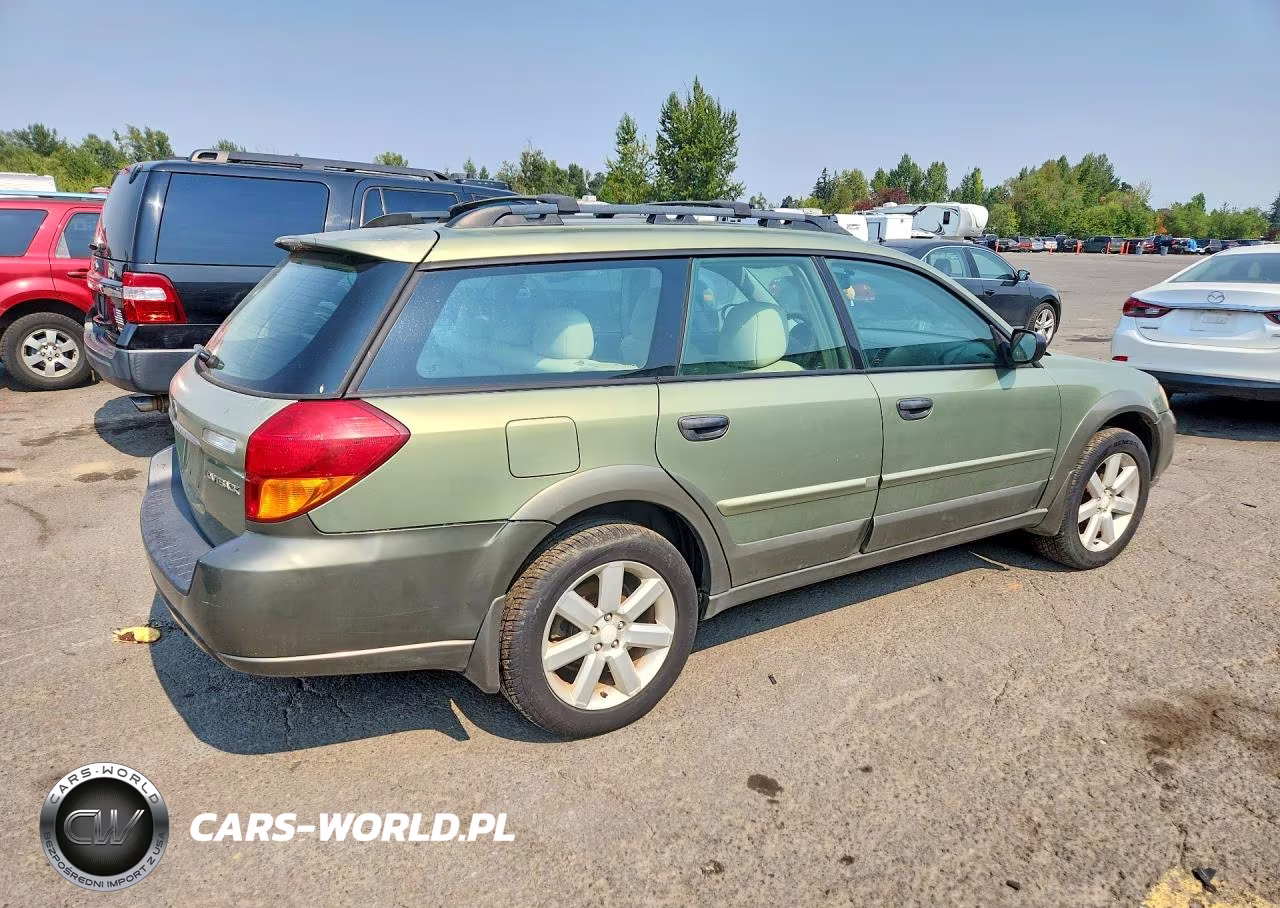 2007 Subaru Outback Outback 2.5I VIN:4S4BP61C776325635 - 3