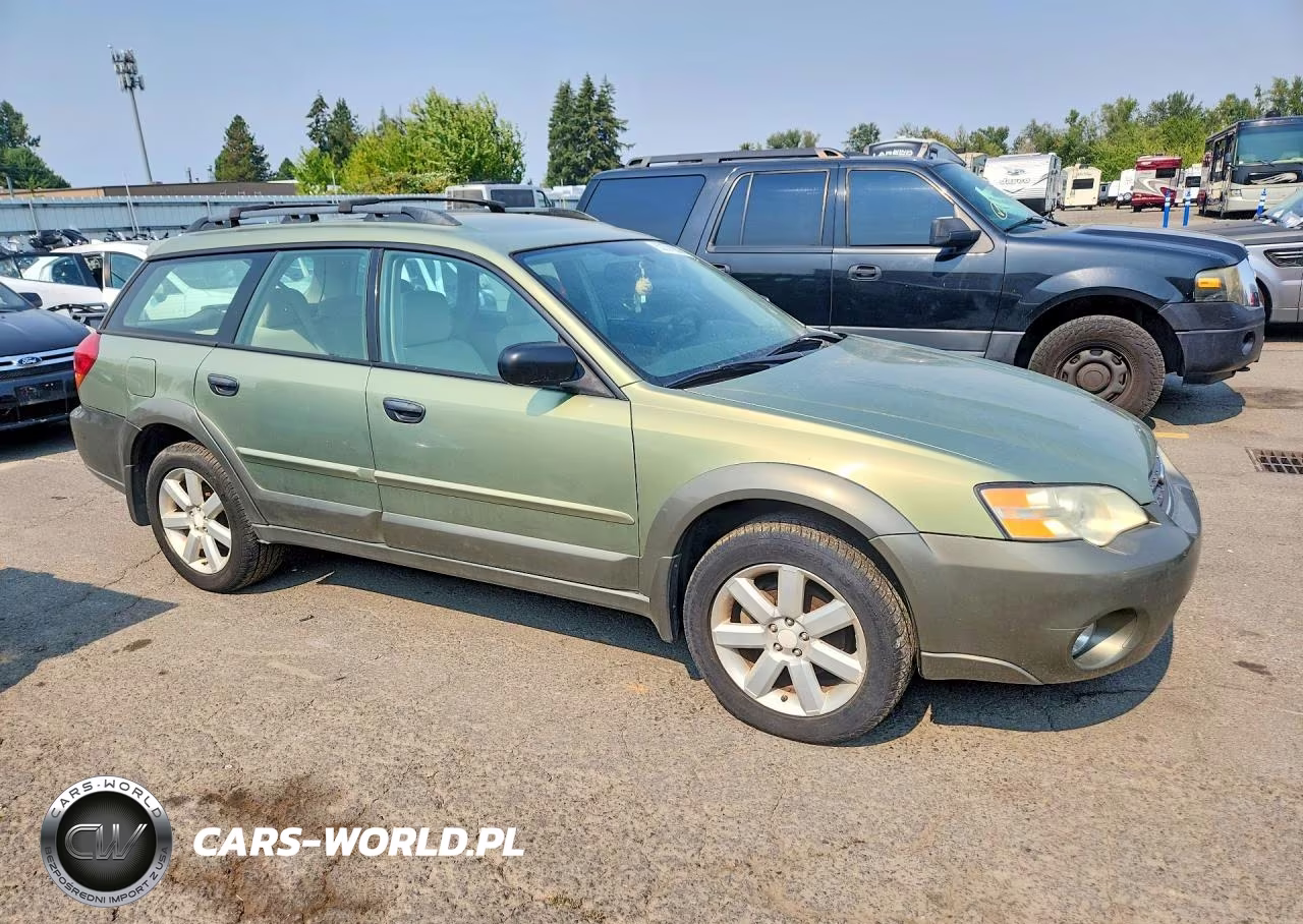 2007 Subaru Outback Outback 2.5I VIN:4S4BP61C776325635 - 4