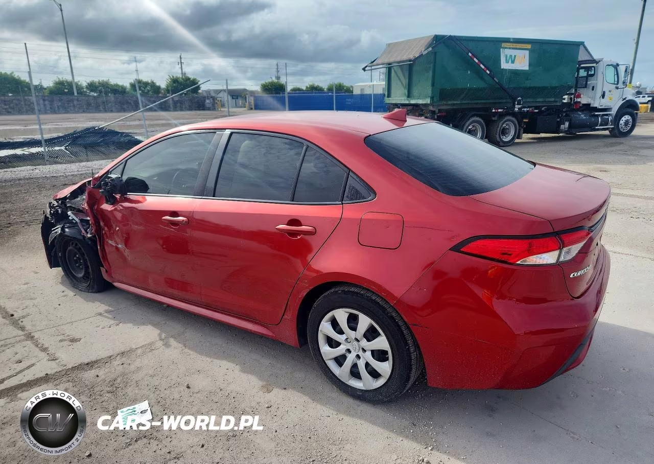 2020 Toyota Corolla Le VIN:JTDEPRAE2LJ014724 - 2