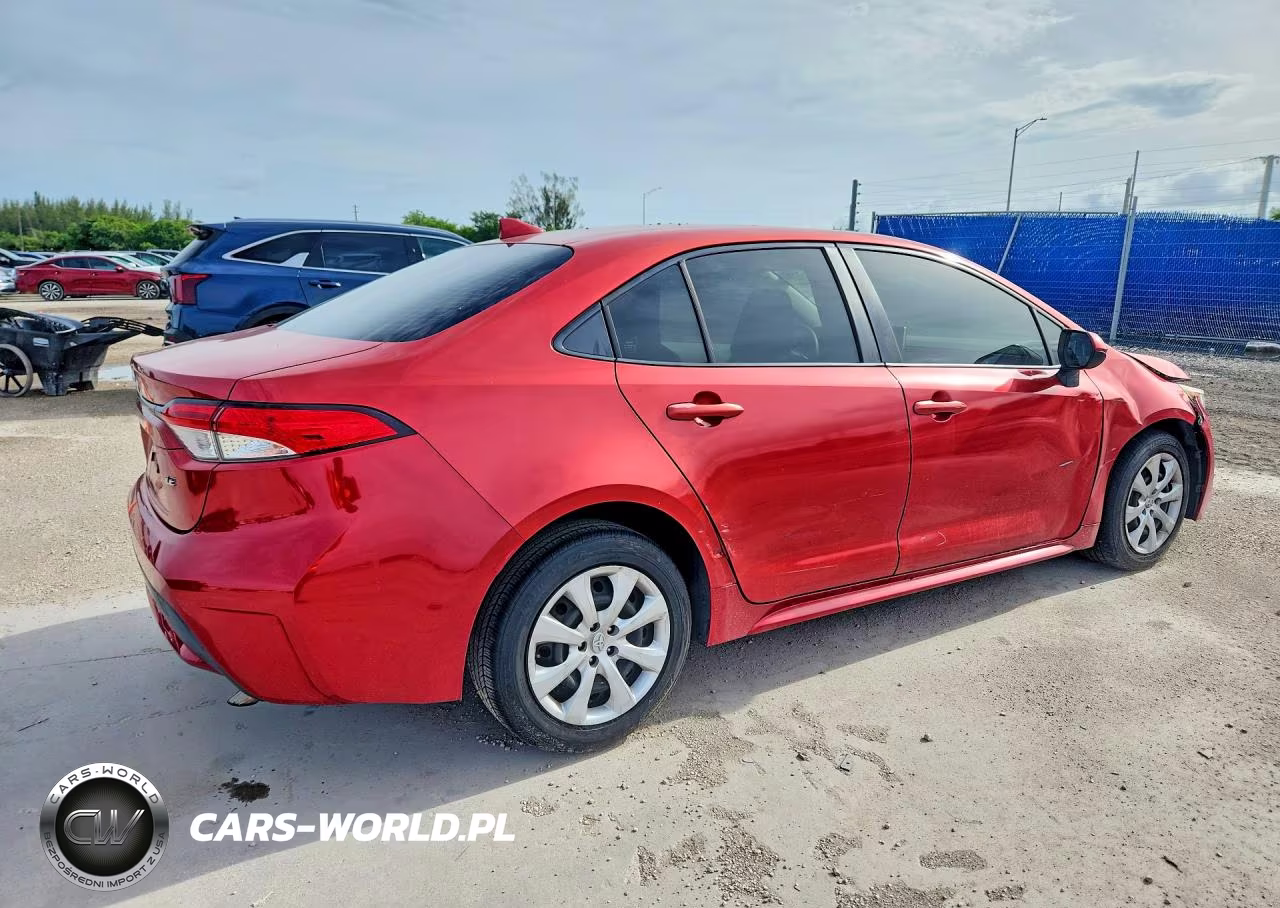 2020 Toyota Corolla Le VIN:JTDEPRAE2LJ014724 - 3