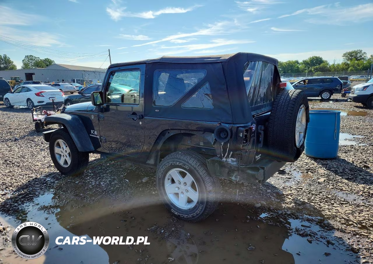 2007 Jeep Wrangler X VIN:1J8FA24197L109418 - 2
