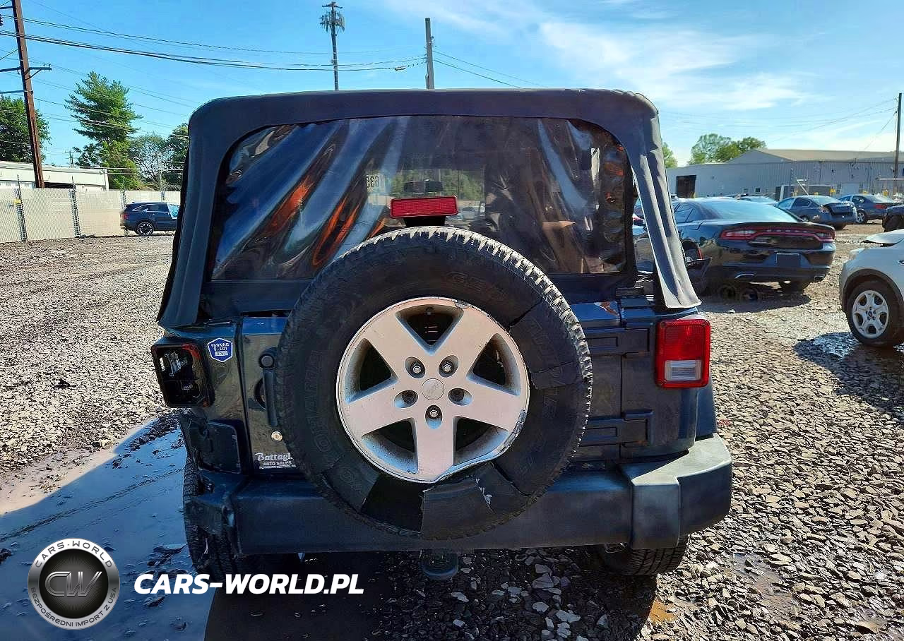 2007 Jeep Wrangler X VIN:1J8FA24197L109418 - 7